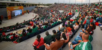 Miles abarrotan Macroplaza en Monterrey para México-Inglaterra del Mundial 2026