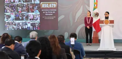 Rosa Icela Rodríguez celebra resultados de ferias del Bienestar en Michoacán