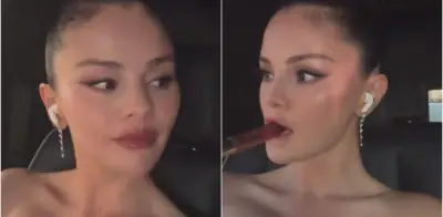 Selena Gómez deslumbra con aretes de 29 mil dólares en cena de ensayo de boda de Taylor Swift
