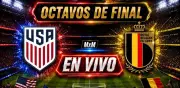 Estados Unidos vs Bélgica EN VIVO: Octavos de Final Mundial 2026