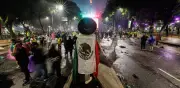 Fiesta mundialista tricolor termina en desazón en Paseo de la Reforma